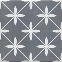 Grey Patterned Floor Tile 330 x 330mm - Regent