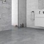 450mm x 450mm Kaya Light Grey Floor Tile