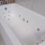 Single Ended Whirlpool Spa Bath with 14 Whirlpool Jets 1700 x 750mm - Rutland