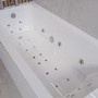 Single Ended Whirlpool Spa Bath with 14 Whirlpool & 12 Airspa Jets 1700 x 750mm - Rutland