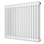 White Horizontal 2 Column Traditional Radiator 600 x 830mm - Nambi