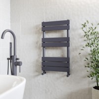 Anthracite Towel Radiator 800 x 450mm - Tundra