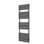 Anthracite Towel Radiator 1600 x 600mm - Tundra