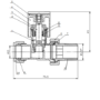 Chrome Round Straight Radiator Valves -  For Pipework Which Comes From The Floor