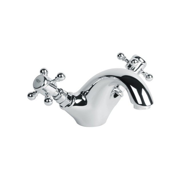 Chrome Mono Basin Mixer Tap - Oxford