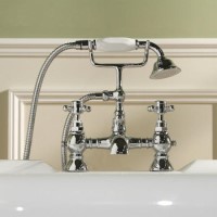 Chrome Bath Shower Mixer Tap - Oxford