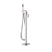 Chrome Waterfall Freestanding Bath Shower Mixer Tap - Quadra