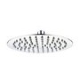 250mm Chrome Ultra Slim Round Rainfall Shower Head