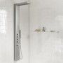 Chrome Thermostatic Tower Shower with Pencil Hand Shower - Provo