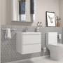 Square 600mm Single Towel Bar - Bexton