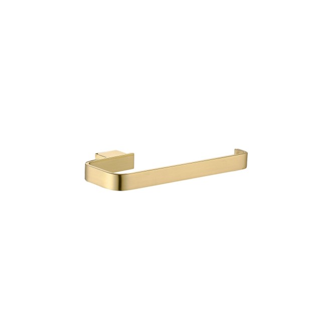 Arissa Brushed Brass Towel ring