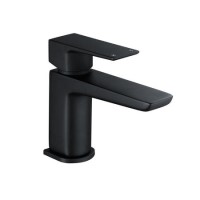 Black Mono Cloakroom Basin Mixer Tap  - Zana