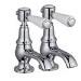 Chrome Basin Pillar Taps - Helston