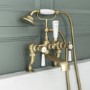 Gold Bath Shower Mixer Tap - Helston