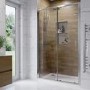 Chrome 6mm Glass Sliding Shower Door 1200mm -Carina