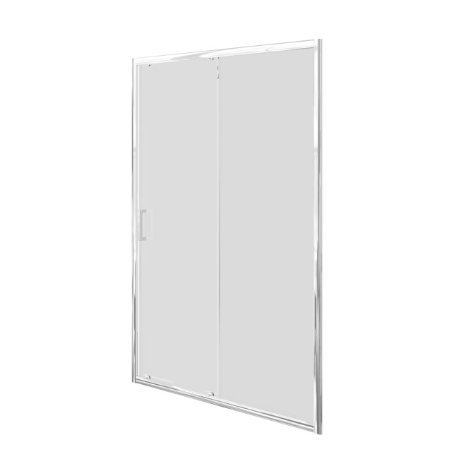 1200mm Chrome Sliding Shower Door 6mm Glass - Carina