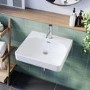 Square Wall Hung Basin 510mm - Andros