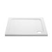 760x760mm White Stone Resin Square Shower Tray - Pearl