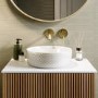 Round Chevron Countertop Basin 360mm - Sonoma 