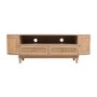 Cane Mango Wood 2 Drawers TV Cabinet - Valencia 