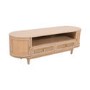 Cane Mango Wood 2 Drawers TV Cabinet - Valencia 