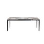 Large Marble Ceramic Extendable Rectangular Dining Table - Seats 6 - 8 - Camilla