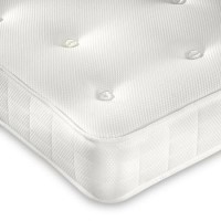 Single Orthopaedic Open Coil Spring Tufted Mattress - Clay