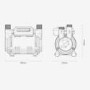 Salamander CT75 Xtra 2 Bar Positive Head Regenerative Twin Shower Pump