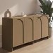 Large Oak Sideboard with Arch Detail - 4 Doors - Ellie