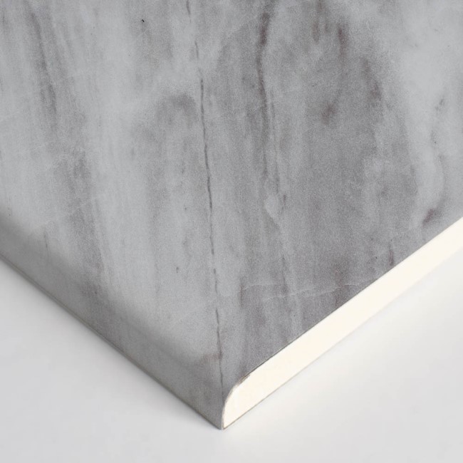 Grey Marmo Linea Wall Panel 1200mm Post Formed with Tongue and Groove - Wetwall