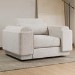 Cream Boucle Armchair - Elvi