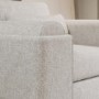 Cream Boucle Armchair - Elvi