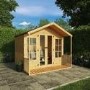 Mercia -  Premium Traditional Summerhouse with Veranda 8 x 8ft