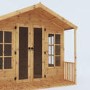 Mercia -  Premium Traditional Summerhouse with Veranda 8 x 8ft