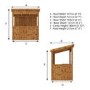 Mercia 6ft x 4ft Pressure Treated Garden Bar