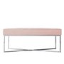 Pink Velvet End of Bed Bench - Esme