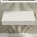 560mm Matt White Wall Hung Floating Shelf - Evora