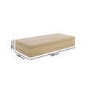 560mm Wood Effect Wall Hung Floating Shelf - Evora