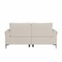 Beige Fabric 3 Seater Electric Recliner Sofa - Ezra