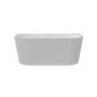 Freestanding Fluted Double Ended Back To Wall Bath 1500 x 745mm - Gable