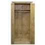 Solid Pine 2 Door Double Wardrobe - Panama - Seconique