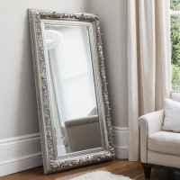 Antwerp Leaner Mirror in Silver - Caspian House