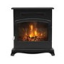 Be Modern Elstow Black Outset Electric Stove Fire