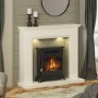 Be Modern Elstow Black Outset Electric Stove Fire