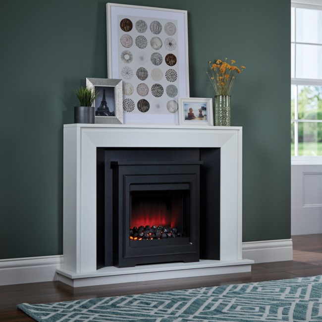 Suncrest Mayford Electric Fireplace Suite