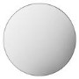 Round Mirror with Black Frame - Caspian House