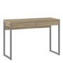 Oak Effect Desk with Drawers - Function Plus