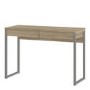 Oak Effect Desk with Drawers - Function Plus