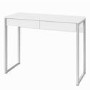 White Gloss Desk with Drawers - Function Plus