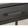 Black Metal L Shaped Desk with Storage - Teknik Office